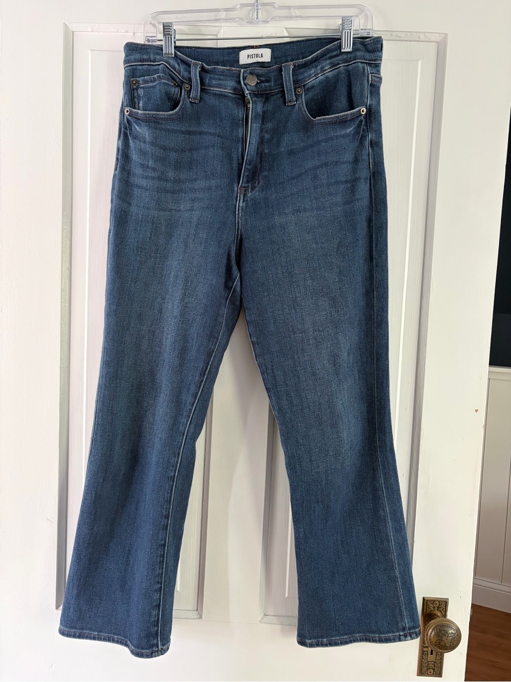 pistola Dark Blue Wide Leg Jeans